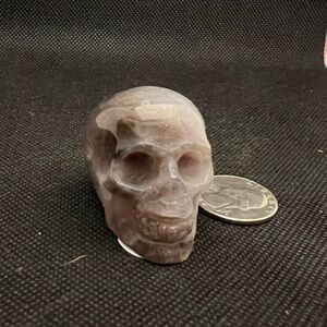 Dream Amethyst Skull Carving Crystal 2oz